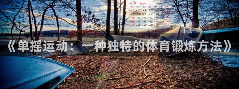 ug环球官网登录入口：《单摇运动：一种独特的体育锻炼方法》