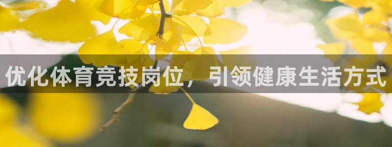 菲律宾ug环球官网：优化体育竞技岗位，引领健康生活方式